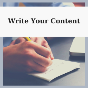 write your content